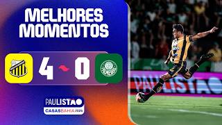 NOVORIZONTINO 4 X 0 PALMEIRAS | MELHORES MOMENTOS | 4ª RODADA | PAULISTÃO CASAS BAHIA 2026