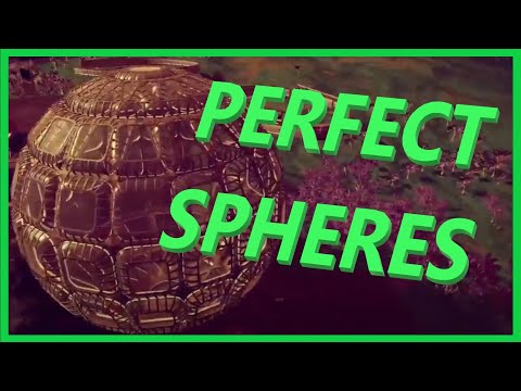 How to Build a Sphere /Globe - NMS Glitch Building #criscrosaplesos #glitchbuilding #nomanssky
