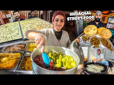 HIMACHAL FOOD TOUR | Solan Street Food | Indian Street Food Himachal