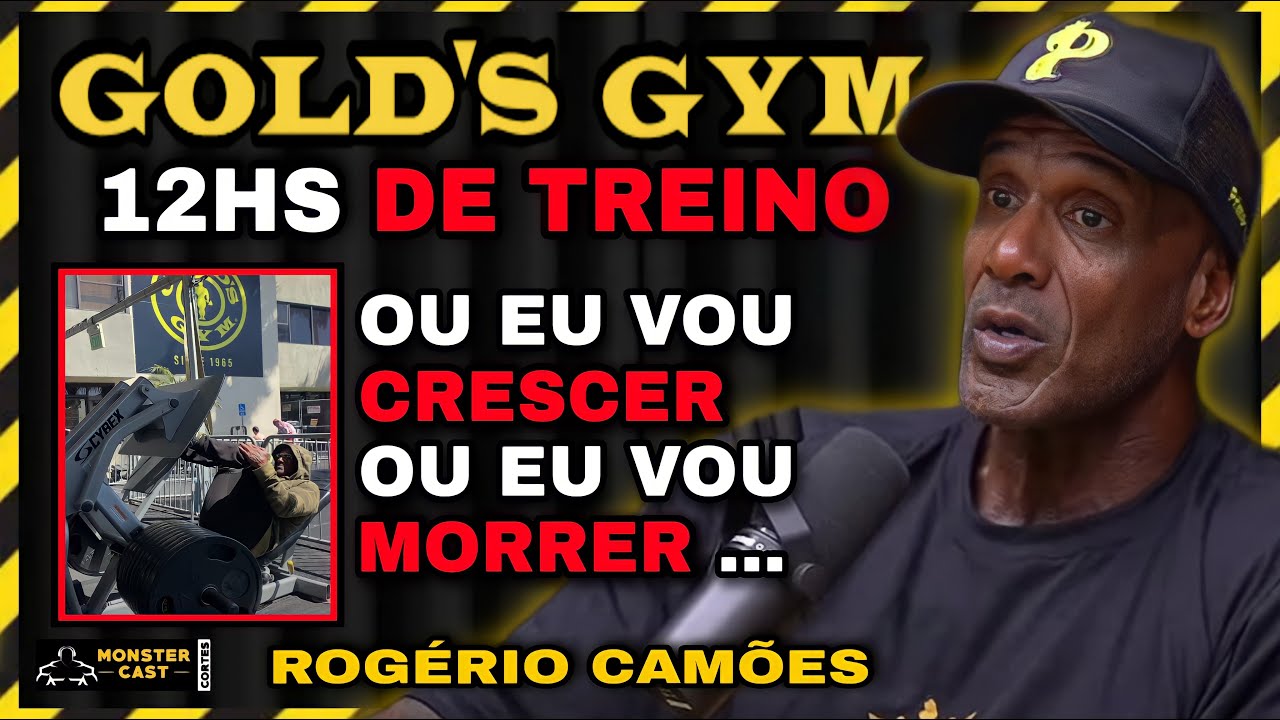 SAIBA A META DE VIDA DO SUPERMAN NA GOLDS GYM !   | ROGÉRIO CAMÕES