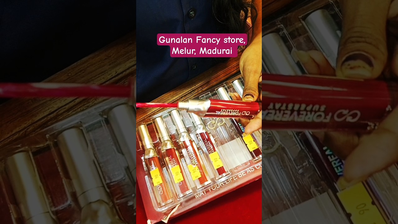 Gunalan Fancy store #lipsticklover #lipstickhacks #lipgloss #tamil #trending #shortvideo #song