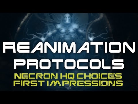 Necron HQ choices First Impressions - Reanimation Protocols Ep 03
