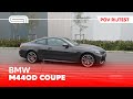 BMW M440d Coupé - POV rijtest