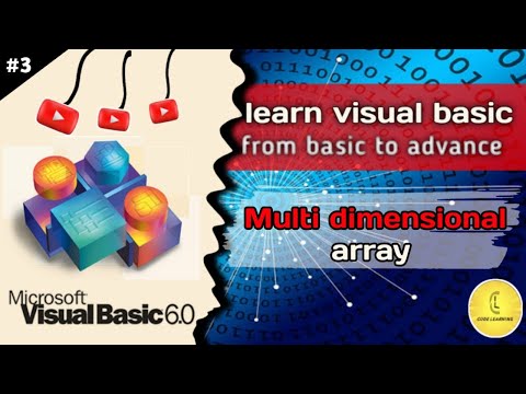 Visual Basic 6 0 Multi Dimensional Array Codelearning