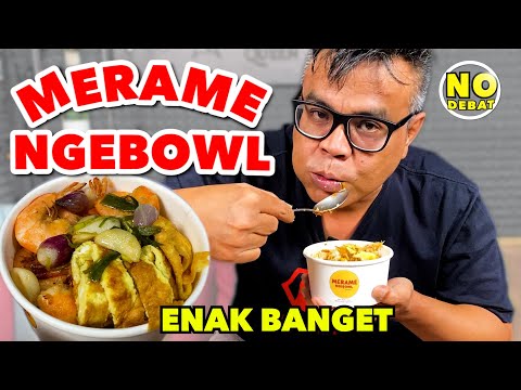 MAKAN MERAME NGEBOWL - ENAK BANGET
