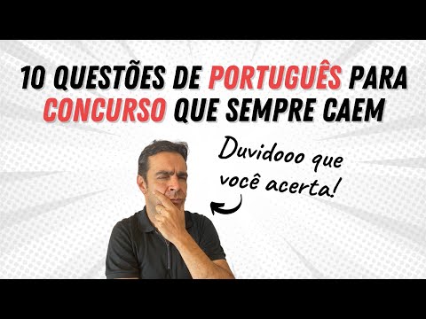 Domine o Português resolvendo questões (Melhor aula da sua vida)