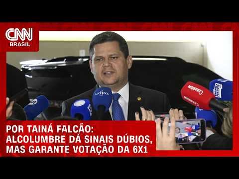 Alcolumbre garante ao Planalto votação da 6×1, mas “sem atropelos” | BASTIDORES CNN