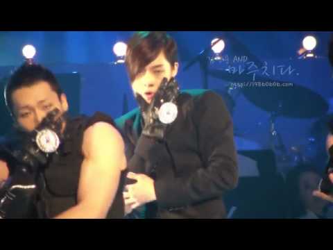 [Fancam]100608 SS501 Hyun Joong focus - love ya (by 19860606)