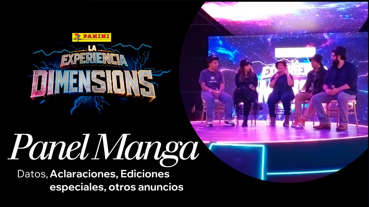 Aclarando DUDAS Panel de Manga con el equipo editorial de Panini MANGA México