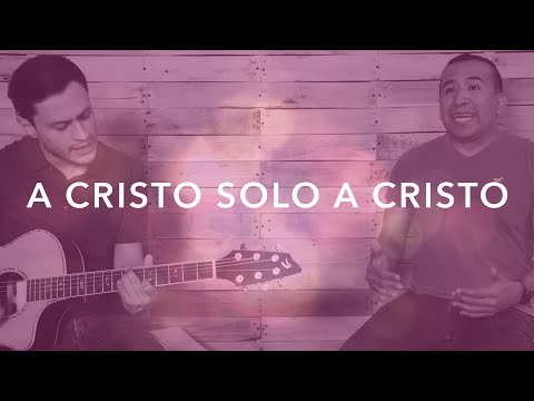 Misael Jiménez - A Cristo Solo A Cristo (Cover) - One Take Sessions