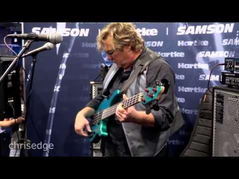 HD - Stuart Hamm Live! - Always With Me, Always With You (Intro) & Flow My Tears @ 2014 NAMM
