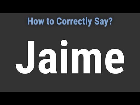 How to Pronounce Name Jaime (Correctly!)