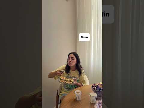 Qaynanam çox dadlı börək hazırlamışdı napiyim🤭￼