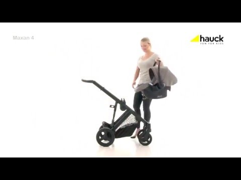 Hauck Trioset Maxan 4 - ger dig och ditt barn maximal komfort