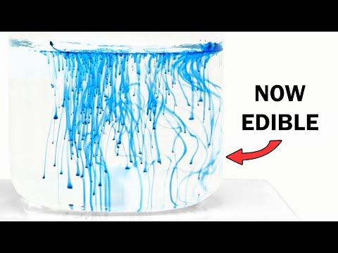 Making the dye in jeans edible Video