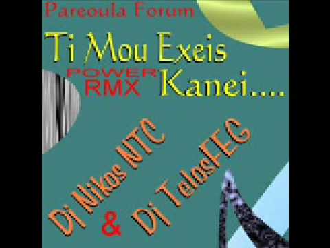Dj Nikos MTC&Dj TelosFEG-Ti Mou Exeis Kanei Power RMX