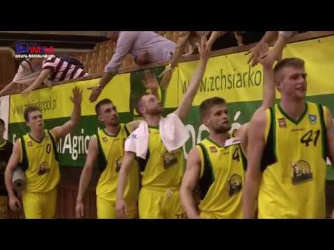 SIARKA TARNOBRZEG - SKK SIEDLCE 85:64 (44:43) - FRAGMENTY MECZU I KOMENTARZE