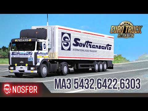 🚛Обзор МАЗ 5432 от Виталия Иванушкина  для Euro Truck Simulator 2 1.38🚛