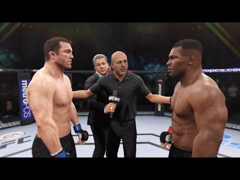 Mike Tyson vs. Chael Sonnen (EA Sports UFC 2) - CPU vs. CPU 🥊