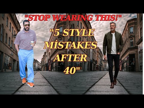 5 Things Men Over 40 Should Never Wear (If You Want To Look Powerful)