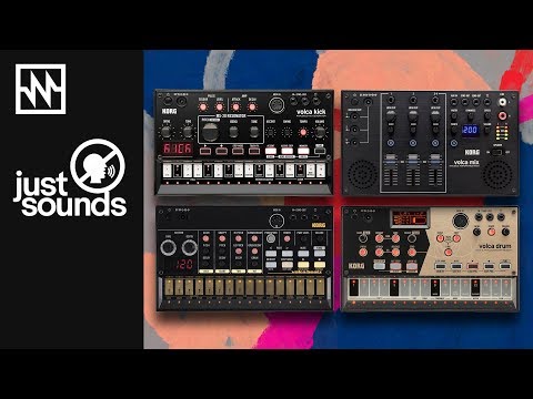 Just Sounds: KORG Volca Percussion Range