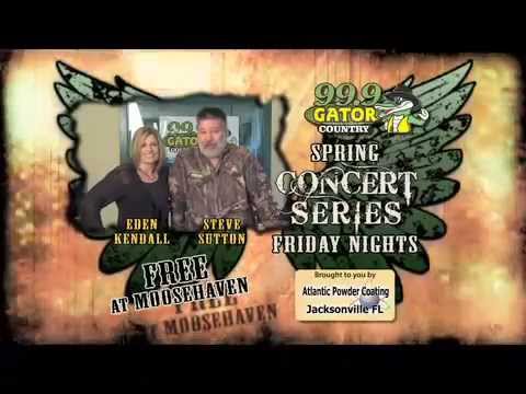 2014 99.9 Gator Country Free Spring Concert at Moosehaven