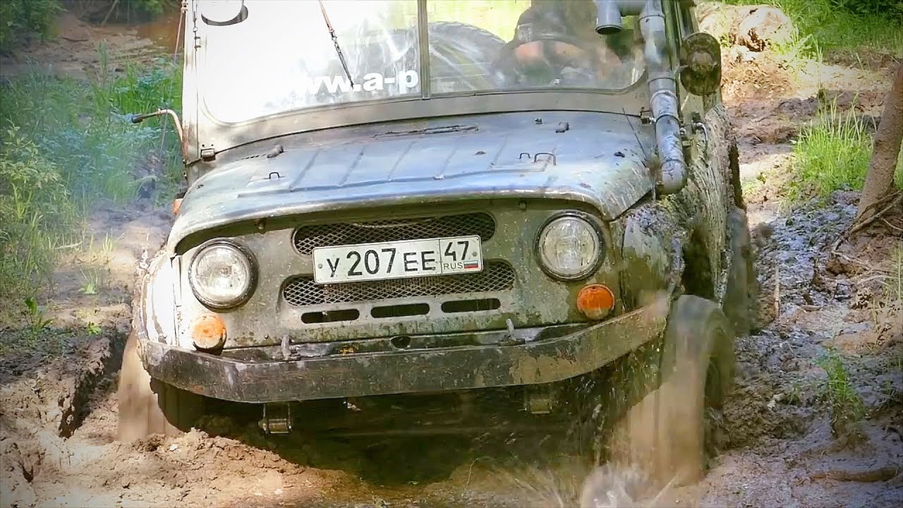 Последние 7 минут жизни УАЗа.