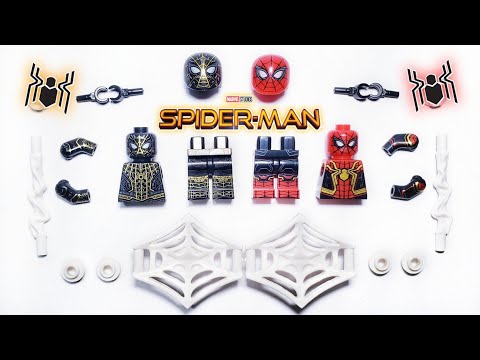 Lego Marvel Spider-Man Suits (Tom Holland) | Spider-Man No Way Home