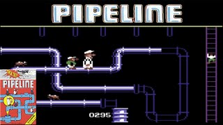 Super Pipeline Gameplay (C64)