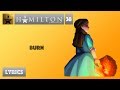 #38 Hamilton - Burn [[VIDEO LYRICS]]