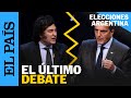 ELECCIONES ARGENTINA 2023 | Cinco momentos del debate presidencial entre Massa y Milei | EL PAÍS