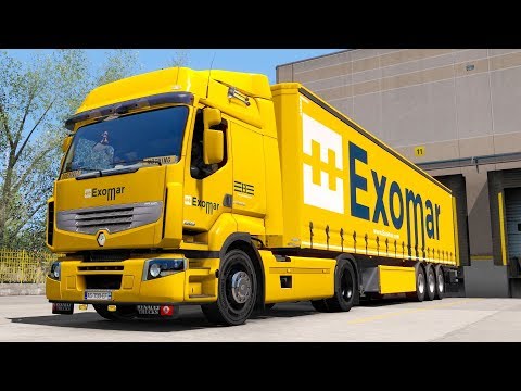 ETS2 1.32 open beta Renault Premium  Bologna - Montpellier