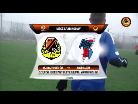 Sparing: KSZO Ostrowiec Św. - Broń Radom (03.02.2018 r.)