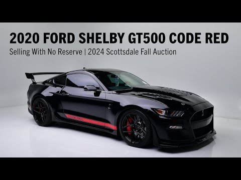 FIRST LOOK - 2020 Ford Shelby GT500 Code Red - BARRETT-JACKSON 2024 SCOTTSDALE FALL AUCTION
