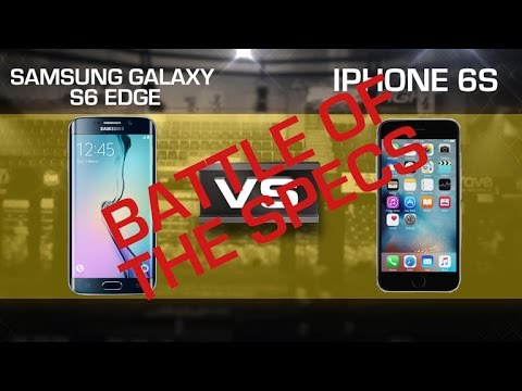 Battle of the Specs - iPhone 6S vs. Samsung Galaxy S6 Edge (CNET Prizefight)