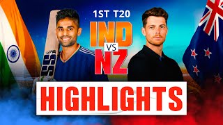 India vs New Zealand | 1st T20 Highlights | tapmad