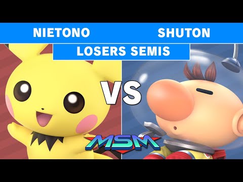 MSM 219 - DNG | Nietono (Pichu) Vs SST | Shuton (Olimar) Losers Semi - Smash Ultimate
