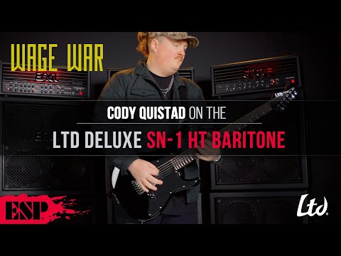 Cody Quistad (Wage War) on the LTD Deluxe SN-1 HT Baritone | ESP Guitars