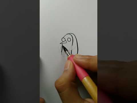 Gunter Drawing Adventure Time . #shorts #adventuretime