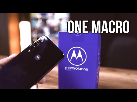 Motorola One Macro Unboxing, Hands on, Features - Macro camera, Helio P70!
