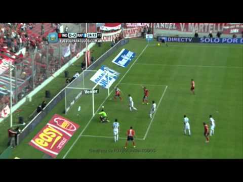 Ocasiones de Independiente 0 - Rafaela 0. Fecha 1. Torneo Primera División 2014. FPT