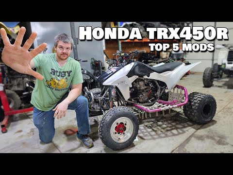 The BEST 5 Ways to Modify Your Honda trx450r Atv For MAX POWER! (Cheap, Free & Expensive!)