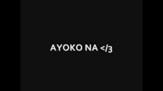 Ayoko Na by Marvin Ong (Lyrics)