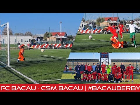 #1085 #Fotbal - Liga 3: FC Bacau - CSM Bacau 3-0! Aftanache, Carstean & co. in forma maxima!