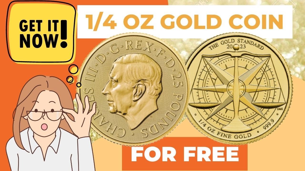 Get A 1 4 Oz Gold Coin For Free!