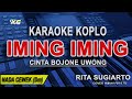 IMING IMING Karaoke Koplo Nada Wanita RITA SUGIARTO Versi Cinta Bojone Uwong