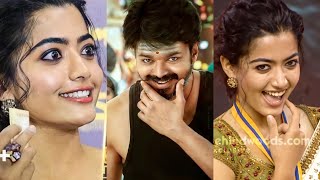 Thalapathy Rashmika Mandanna Cute Video  Full Sc