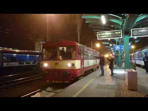 [ČD] Děčín hlavní nádraží Os 6664 (ČD 810), 30.12.2019