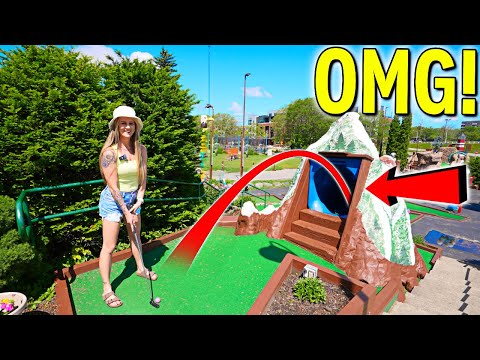 Mind-Blowing One of a Kind Mini Golf Course!
