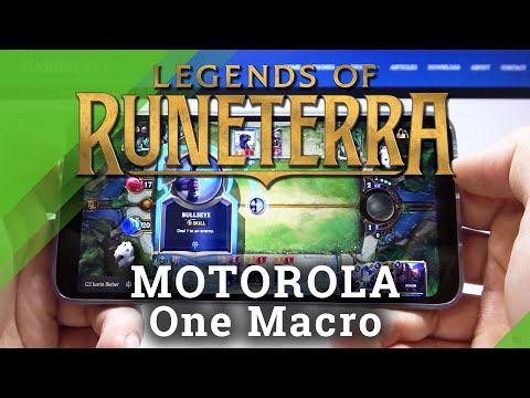 Legends of Runeterra on MOTOROLA One Macro – Gameplay